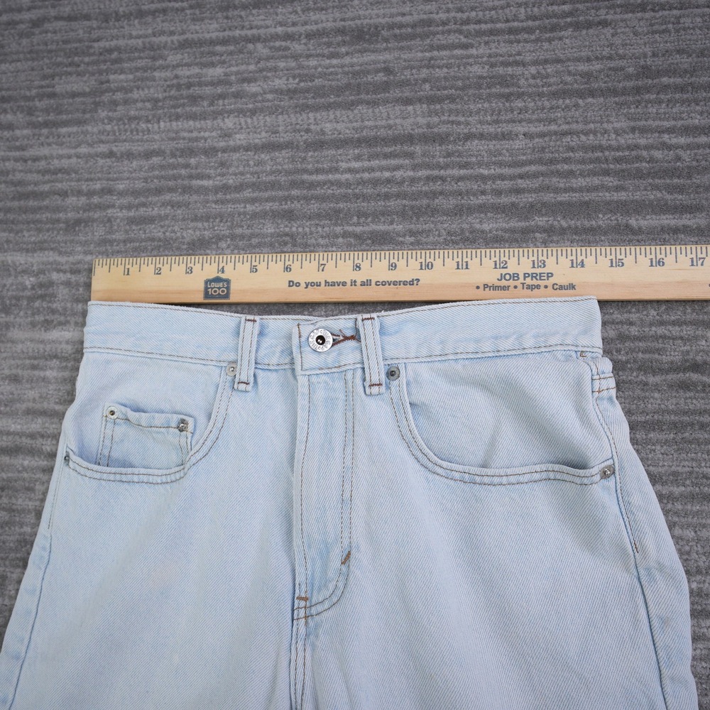 Vintage Gap Easy Fit Denim Shorts Mens 30 (29x9) Light Blue Made in USA Cotton - Picture 4 of 10